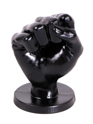 All Black Fist Plug 93 - Medium