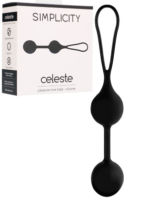 Celeste - Pleasure Love Balls - Schwarz