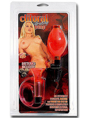 Clitoral Vibrating Pump - Pink