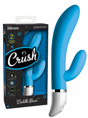 Crush Vibrator Cuddle Bear Blau