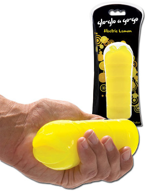 CyberSkin Mouth Stroker Electric Lemon