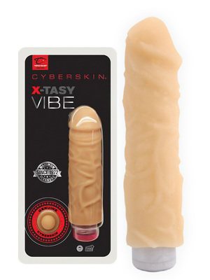 CyberSkin X-Tasy Vibrator - natur