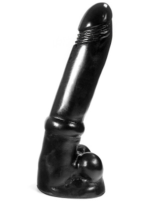 Dark Crystal Black Large Dildo DC03