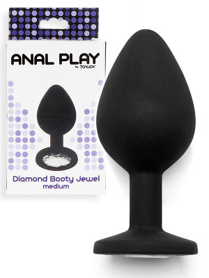 Diamond Booty Jewel Plug Medium