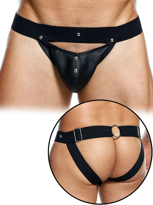 DNGEON Peakaboo Jockstrap - Schwarz