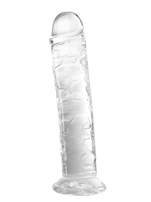 Dong with Suction Cup Clear - XXL