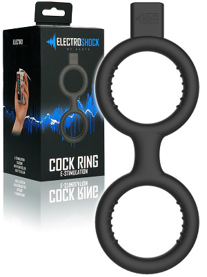 Electroshock - E-Stim Cock Ring with Ballstrap - TESTER