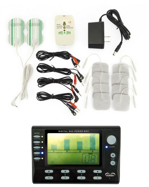 Elektro Sex 4 Kanal Sex Power Box Set mit LCD-Display