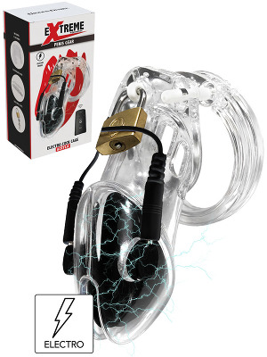 Extreme Electro Cock Cage Acrylic