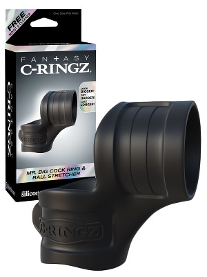 Fantasy C-Ringz - Mr. Big Cock Ring and Ball Black