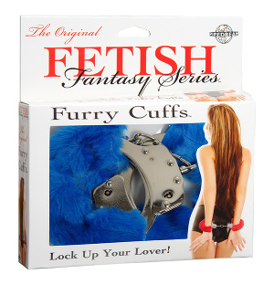 Fetish Fantasy - Furry Cuffs - Blue