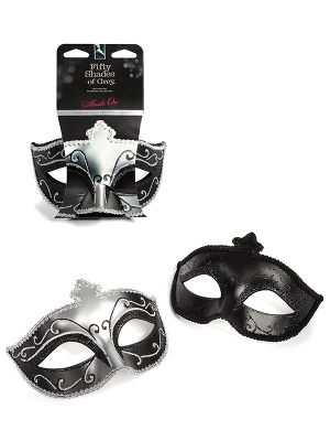 Fifty Shades of Grey - Masquerade Mask - 2 Stck