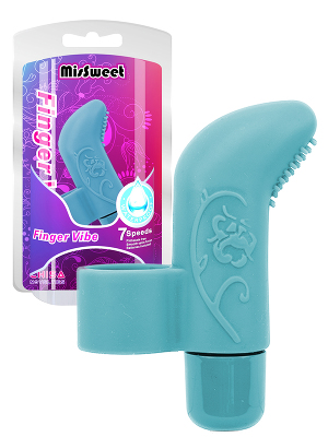 Finger Vibrator MisSweet 7 Speed - blau