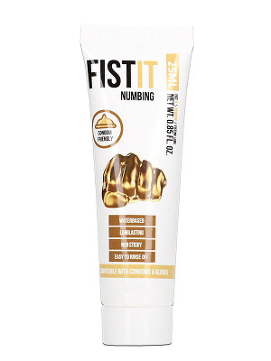 FistIt Numbing Gleitmittel auf Wasserbasis 25 ml