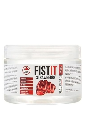 FistIt Strawberry Gleitmittel auf Wasserbasis 500 ml