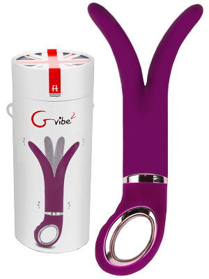 G-Vibe 2 Anatomical Massager - himbeere