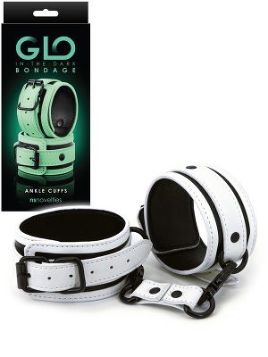 Glo in the Dark Bondage - Ankle Cuffs