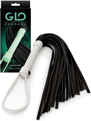 Glo in the Dark Bondage - Flogger