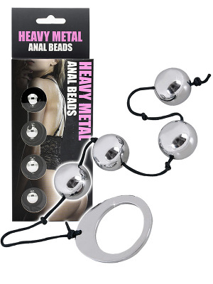 Heavy Metal Anal Beads