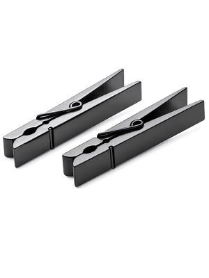 Heavy Metal Clothespins Clamps - Gunmetal