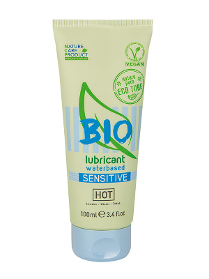 HOT Veganes Bio-Gleitgel - Sensitive - 100 ml