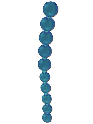 Jumbo Jelly Thai Beads - Blau