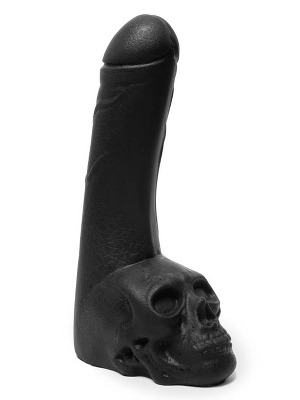 Keep Burning Cock Skull Dildo Black