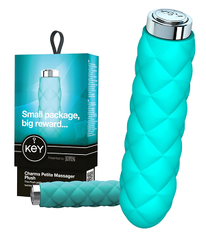 Key - Charms Petite Massager Plush Blue