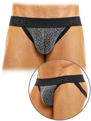 King Cheetah Jockstrap - Gun Metal