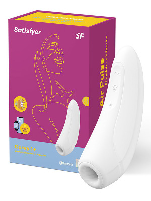 Klitoris Stimulator - Satisfyer Curvy 1+ App Connect - Wei