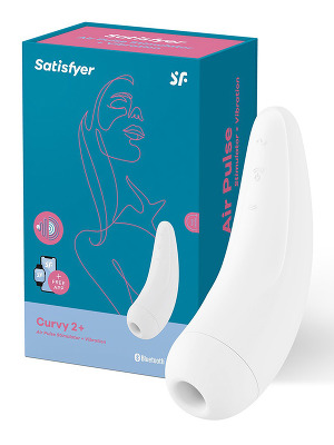 Klitoris Stimulator - Satisfyer Curvy 2+ App Connect - Wei