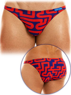 Labyrinth Low Cut Brief - Rot