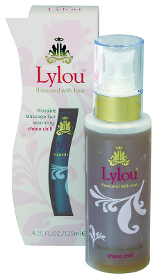 Lylou - Kissable Massage Gel Warming - choco chili 125 ml