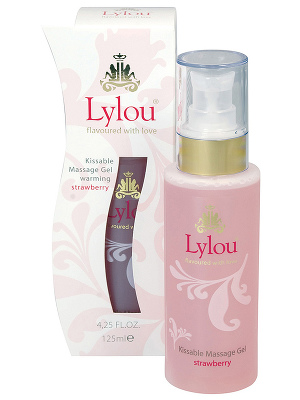 Lylou - Kissable Massage Gel Warming - strawberry 125 ml