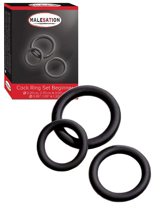Malesation - Cock Ring Set Beginner