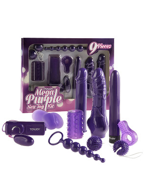 Mega Purple Sex Toy Kit