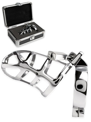 Metal Worx Cock Cage - Silver