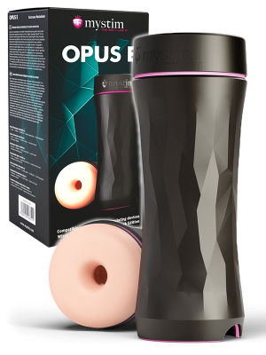 Mystim Opus E-Stim Masturbator - Donut