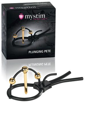 Mystim Plunging Pete E-Stim Eichelschlaufe