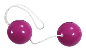 Neon Coloured Orgasm Balls - Purple
