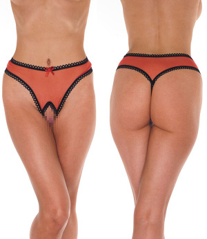 Open G-String - rot - One Size