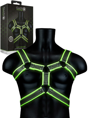 OUCH! Glow in the Dark - Harness - Verpackung besch�digt