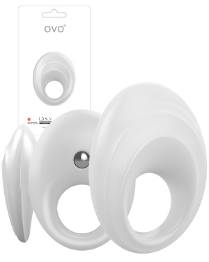 OVO B5 vibrierender Penisring - Wei