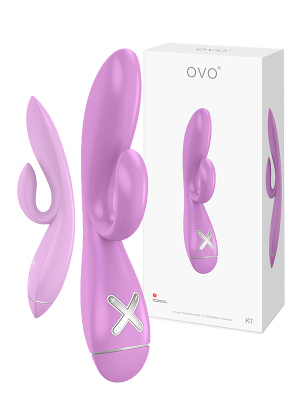 OVO K1 Rabbit Vibrator - Pink