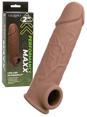 Penis Extension Performance Maxx 7 inch - Brown