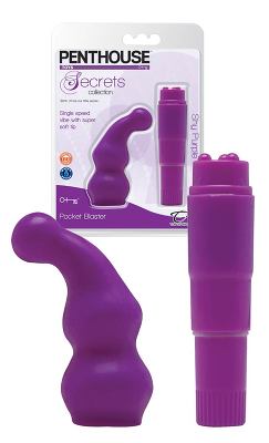 Penthouse Secrets Collection Pocket Blaster - Shy Purple