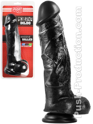 Push Monster - Massive Balled Dildo - Verpackung beschdigt
