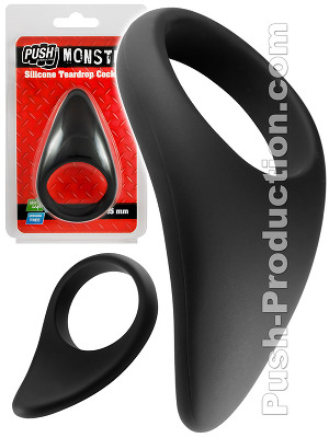 Push Monster - Silicone Teardrop Cockring