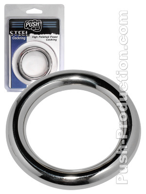Push Steel - High Polished Power Cockring - 42mm Special Size