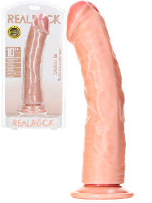 RealRock - Dildo 10 inch ohne Hoden - Verpackung beschdigt